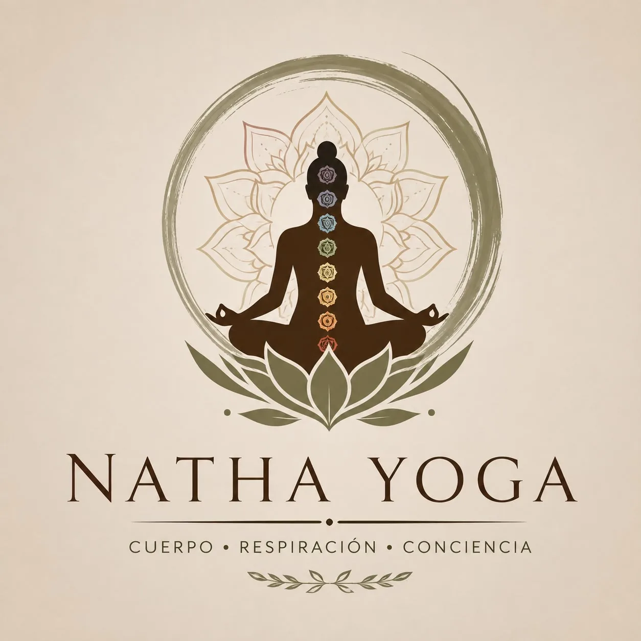 Identidad visual Natha Yoga